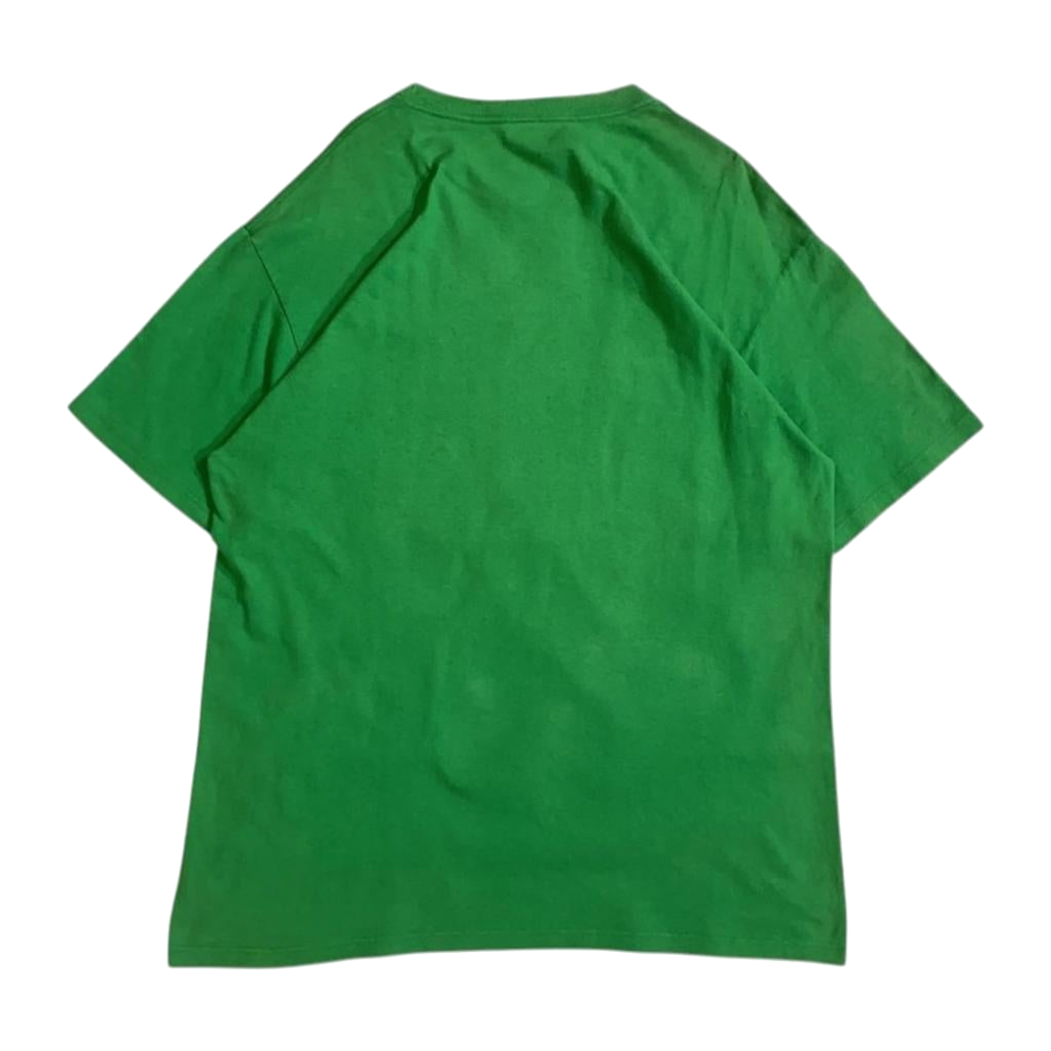 0045 ESA Limitless Hip Hop Baggy Short Sleeve T Shirt Green Y2K XL