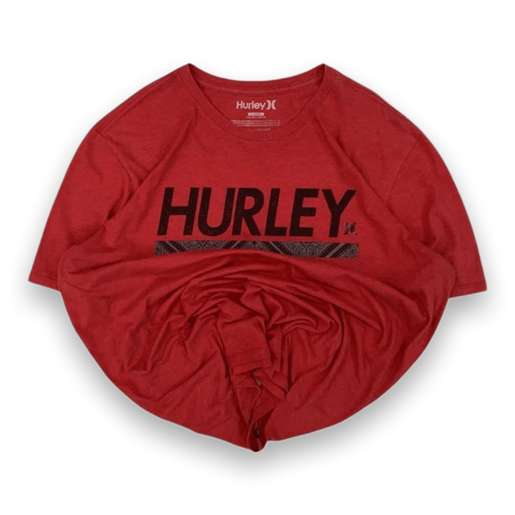 Hurley Y2K Short Sleeve T Shirt Red XL