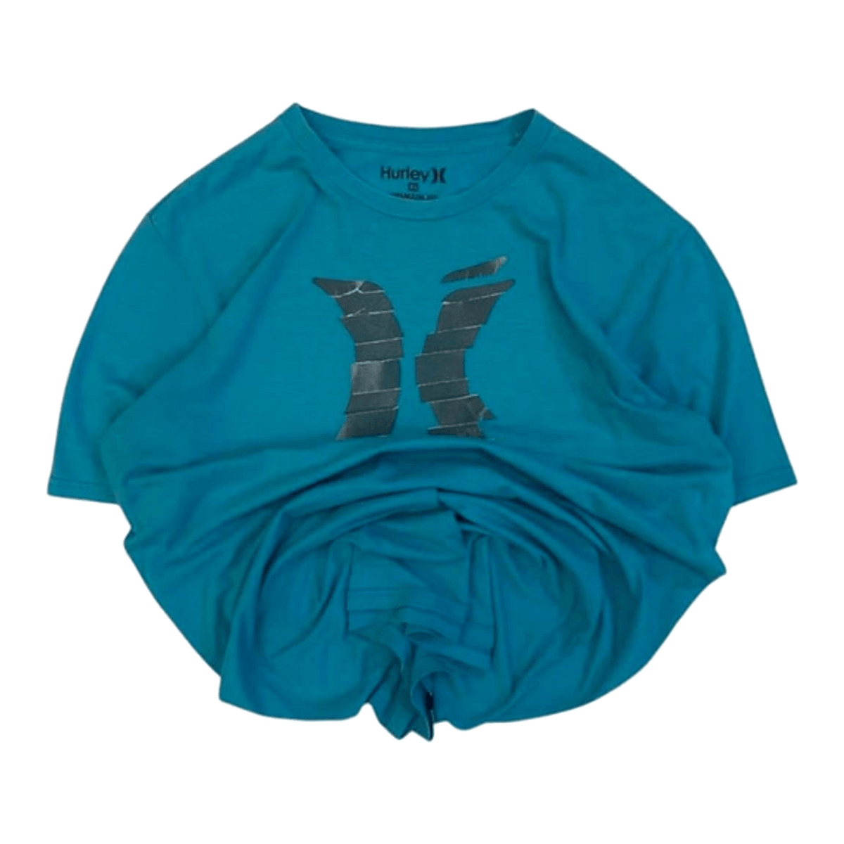 Hurley 00s Surf Short Sleeve T Shirt Blue XL