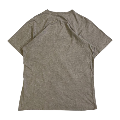 0055 BLESSED Y2K Hip Hop Baggy Graphic Short Sleeve T Shirt Grey L
