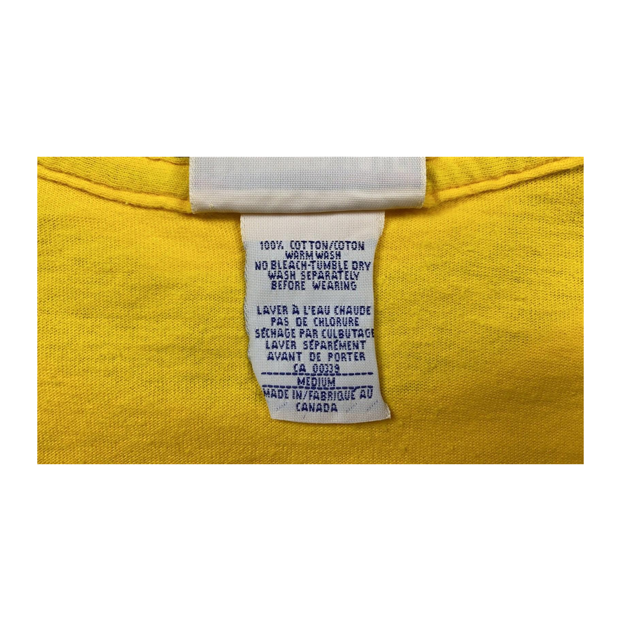 0046 Aeropostale Men's Classic Graphic Logo Short Sleeve T Shirt Yellow M