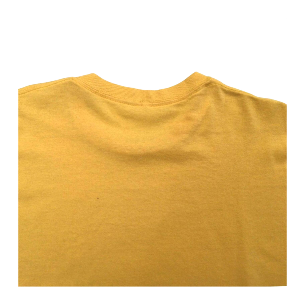 643 Casual Short Sleeve T Shirt Yellow 2XL