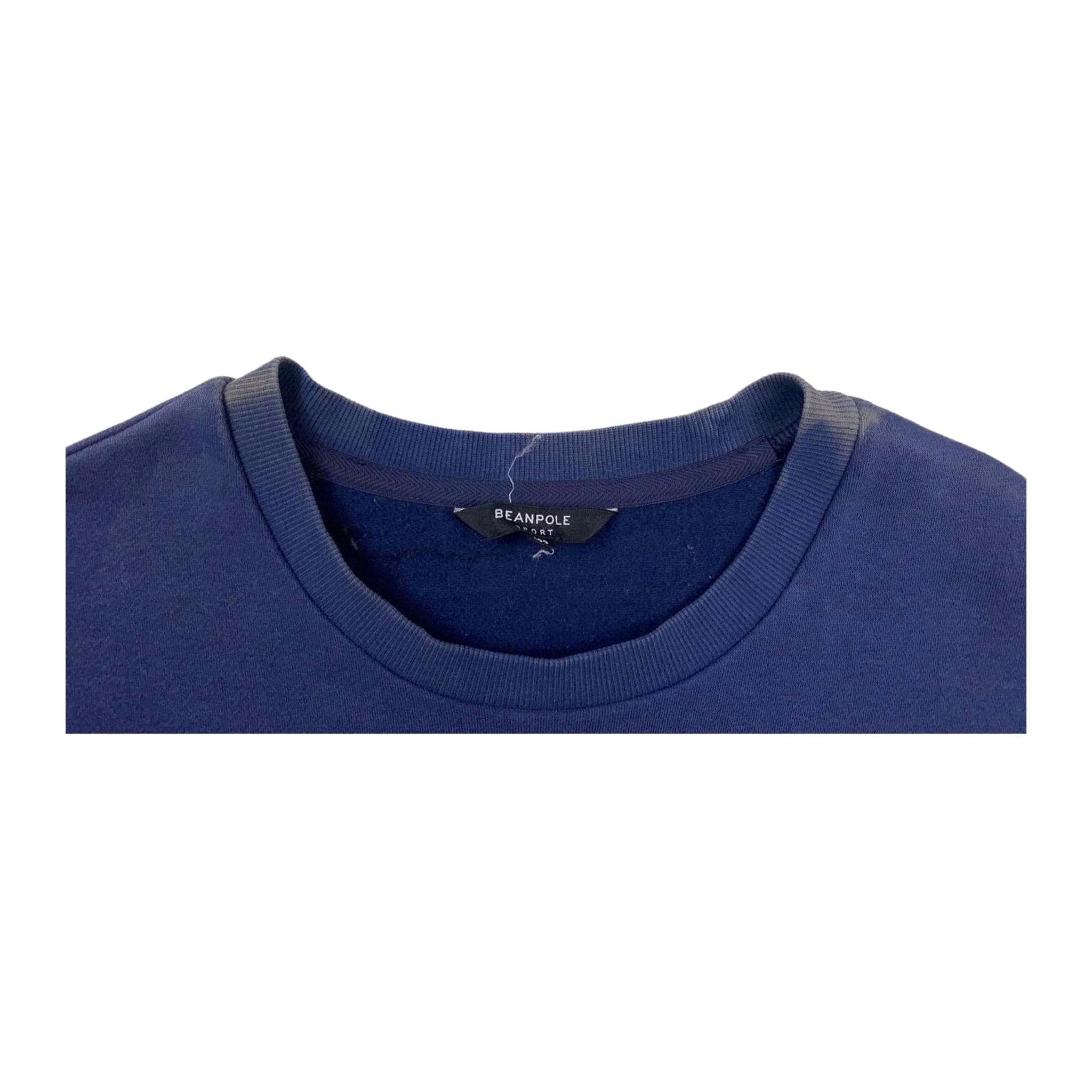 178 Bean Pole Korea Women's Y2K Casual Sweatshirt Navy L