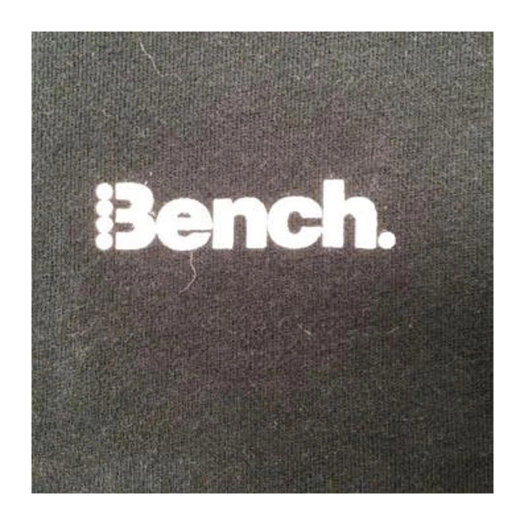 3162 BENCH Women's Y2K Skater Oversized Cropped Sweater Black XL