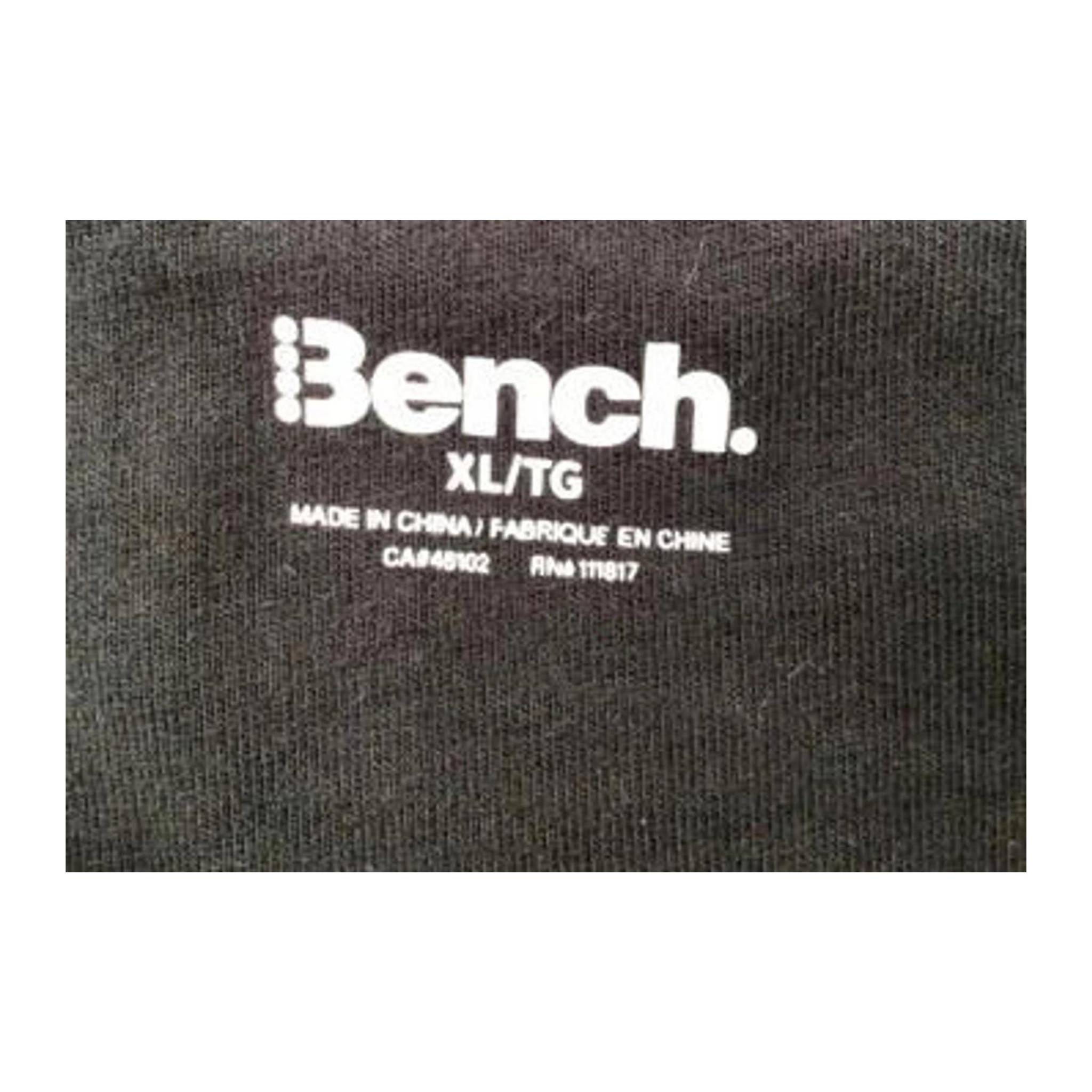3162 BENCH Women's Y2K Skater Oversized Cropped Sweater Black XL