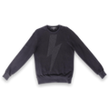 Hydrogen Rhinestone Crewneck Sweatshirt Black XS