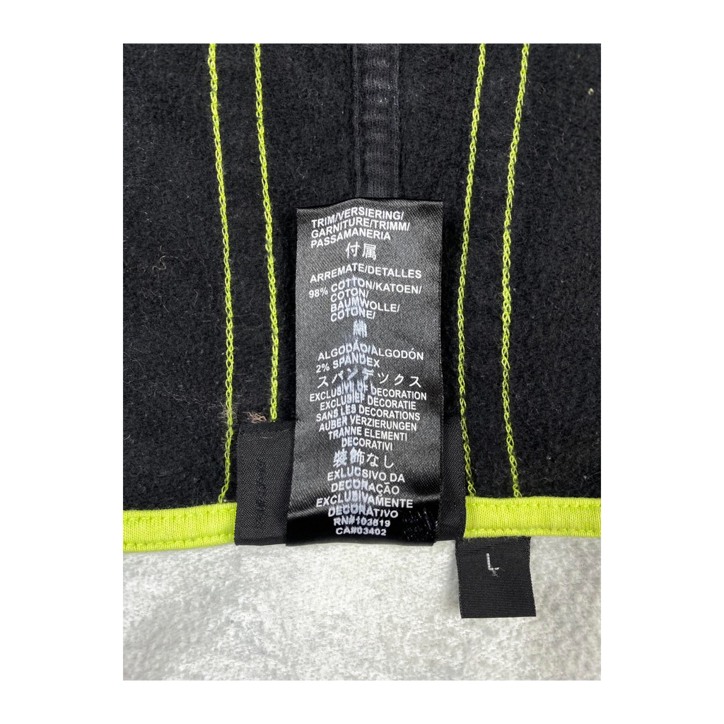 0083 Harley Davidson Women's Y2K Moto Hoodie Black L