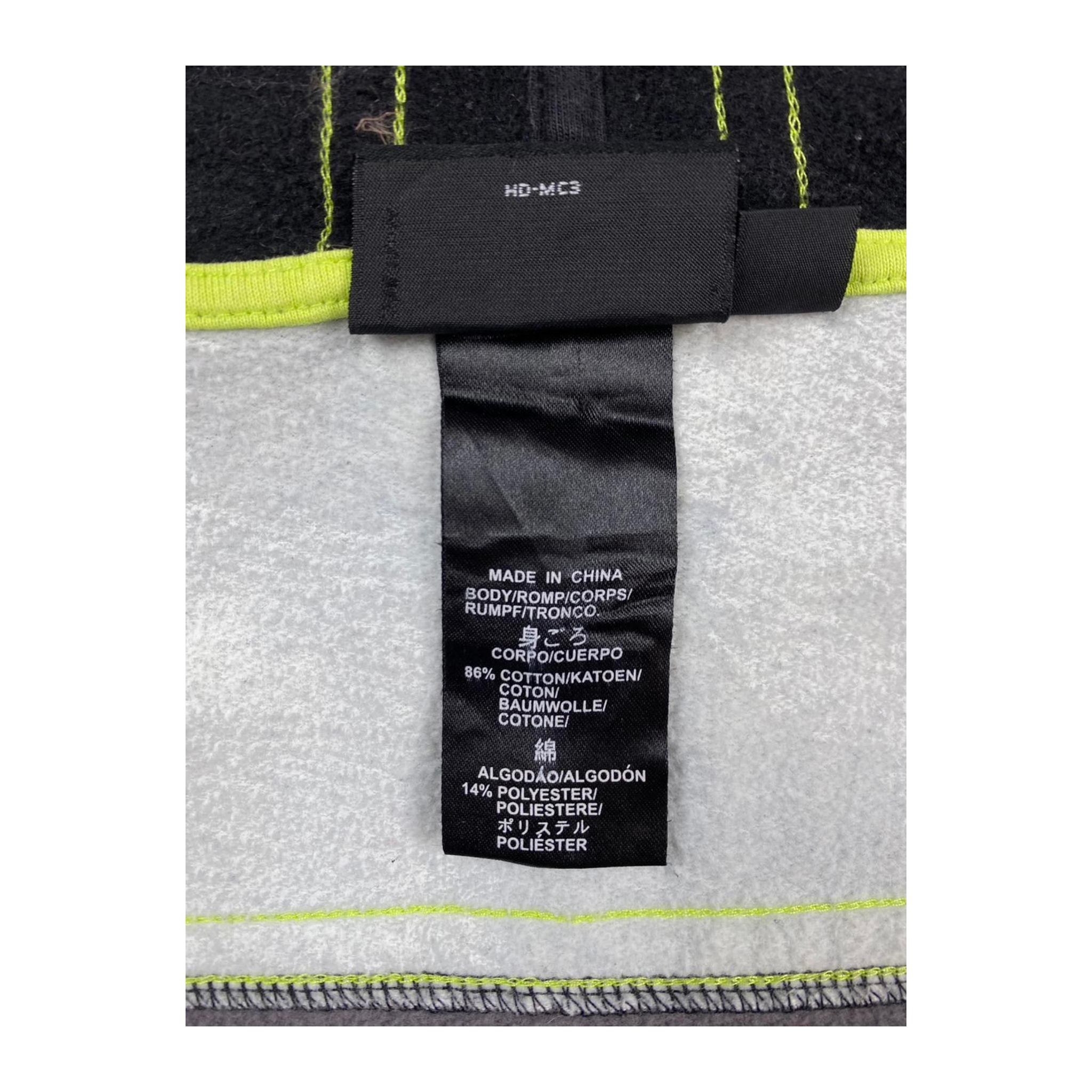 0083 Harley Davidson Women's Y2K Moto Hoodie Black L