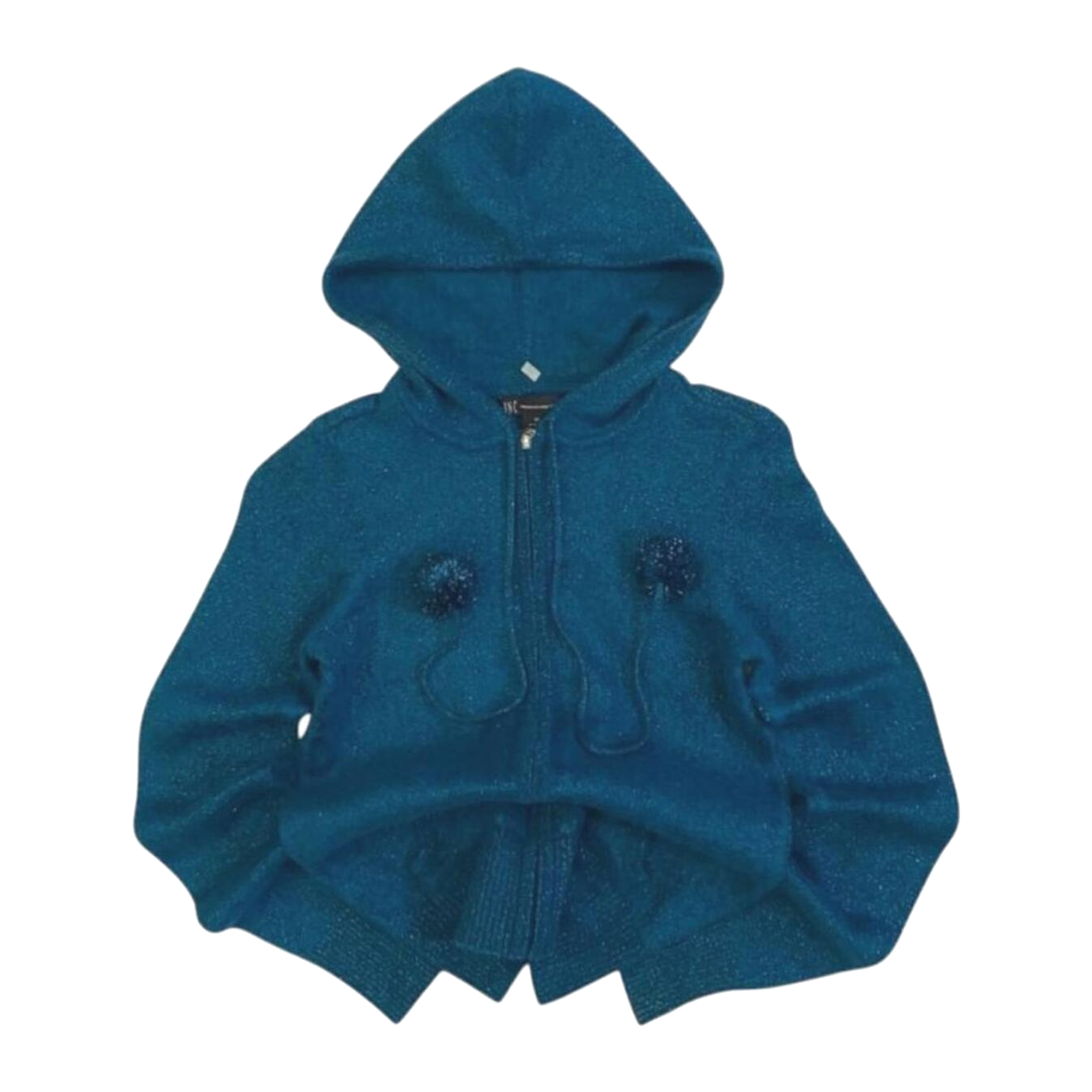 193 INC International Concepts Y2K Women's Hoodie Blue M
