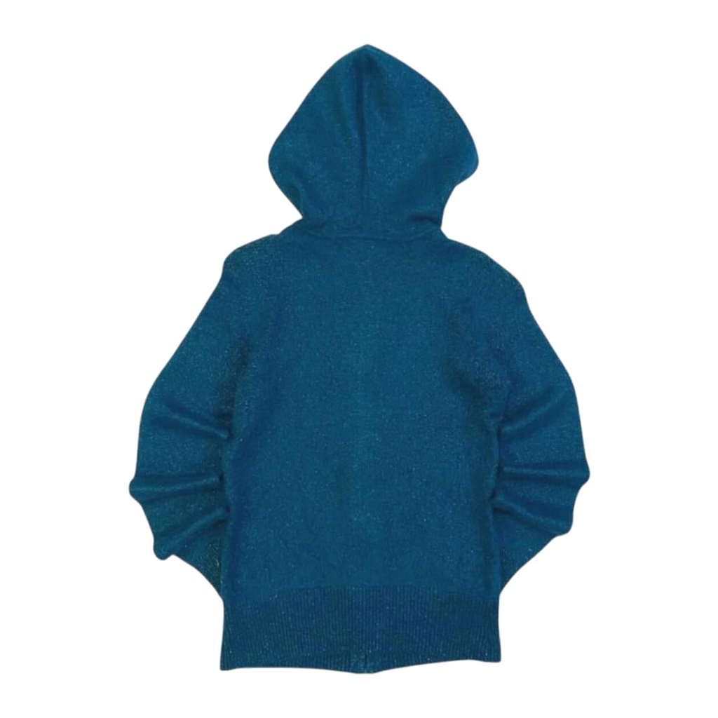 193 INC International Concepts Y2K Women's Hoodie Blue M