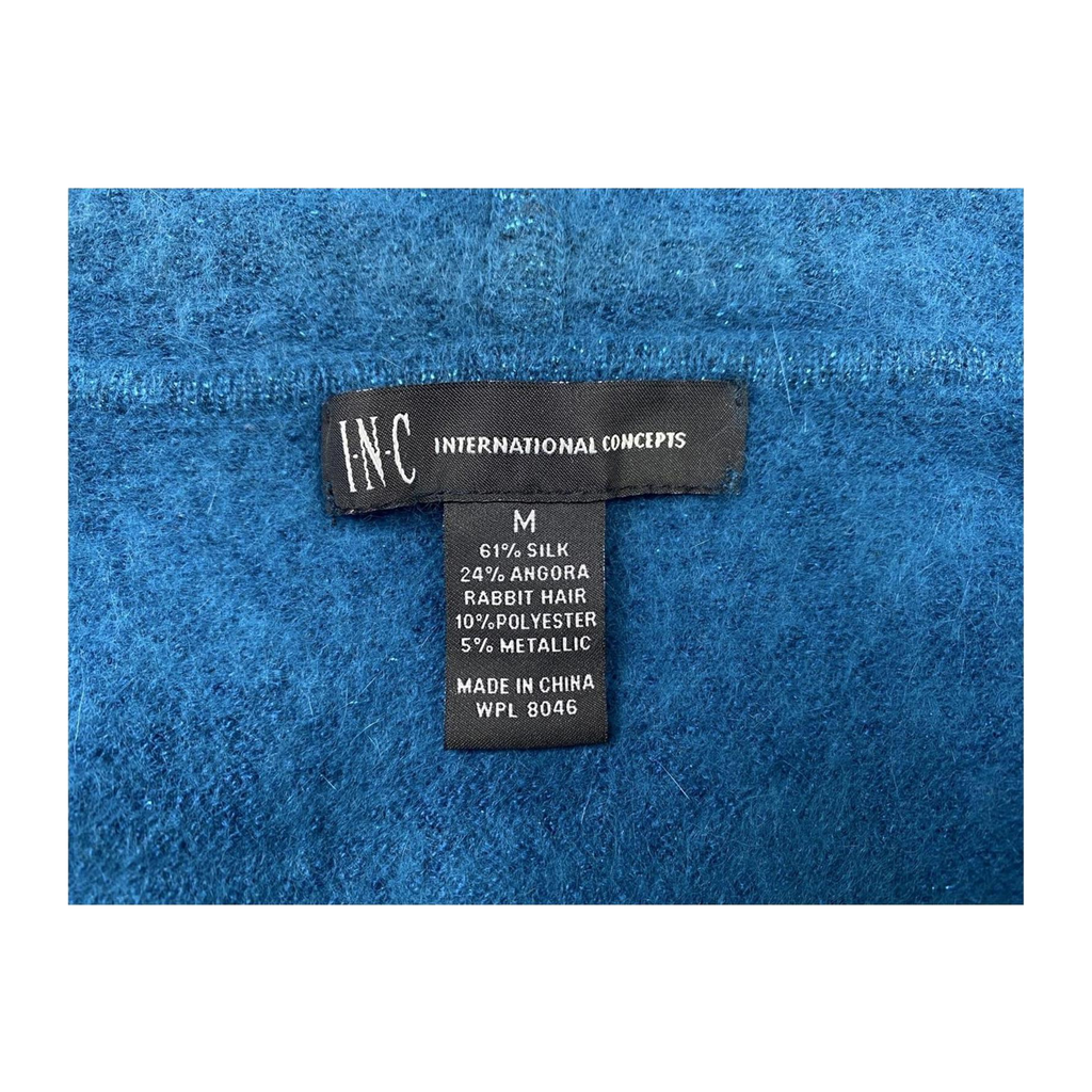 193 INC International Concepts Y2K Women's Hoodie Blue M
