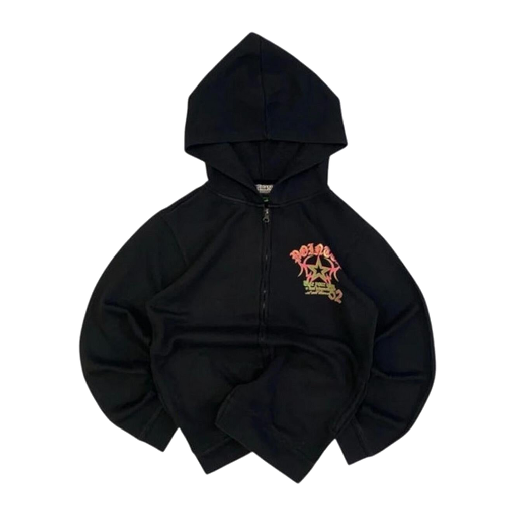 150 Strange Heaven Japanese Vintage Women's Y2K Hoodie Black M