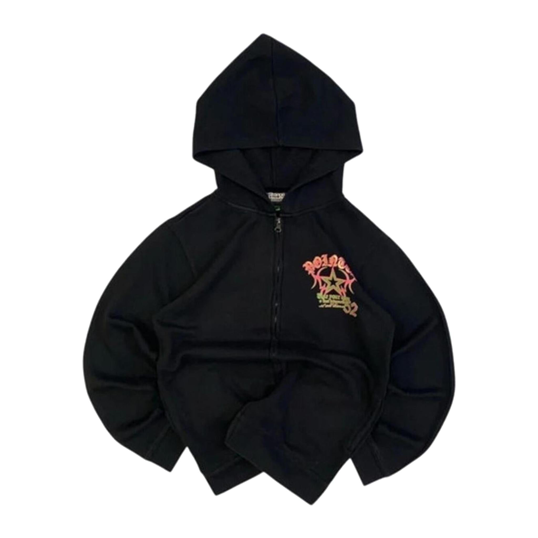 150 Strange Heaven Japanese Vintage Women's Y2K Hoodie Black M