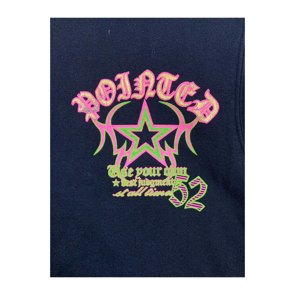 150 Strange Heaven Japanese Vintage Women's Y2K Hoodie Black M