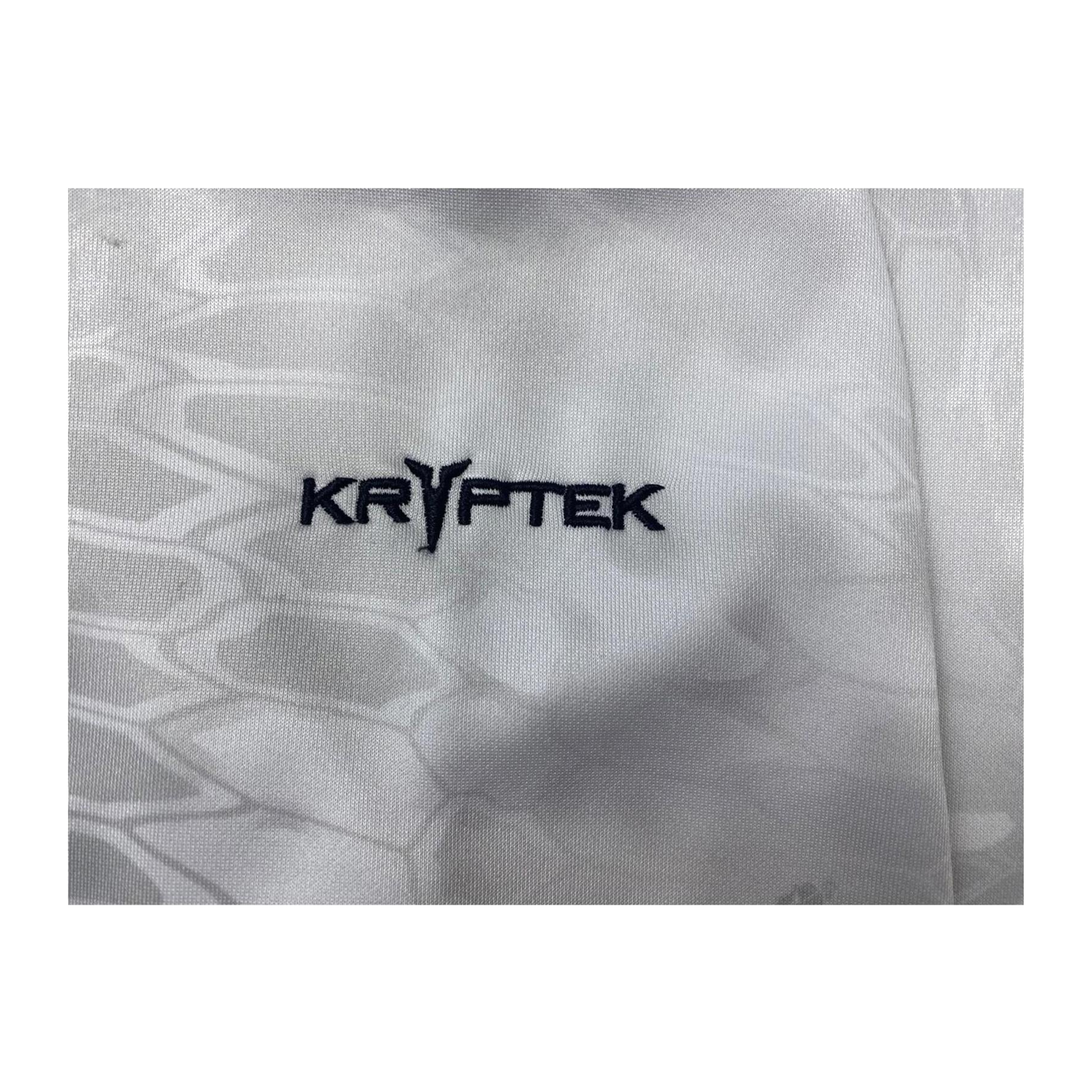 188 Krytek Men's Baggy Camo Tint Y2K Hoodie White M