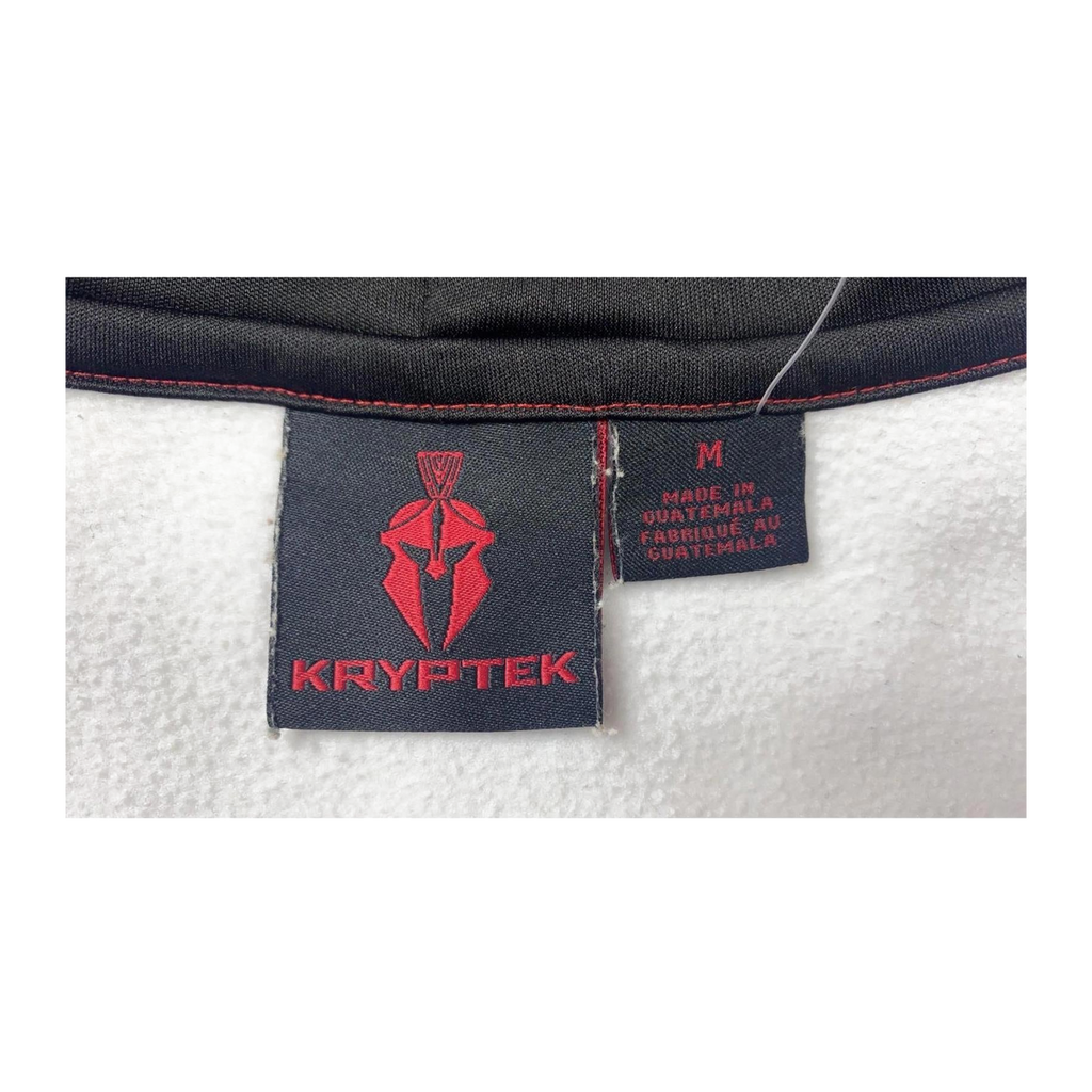 188 Krytek Men's Baggy Camo Tint Y2K Hoodie White M