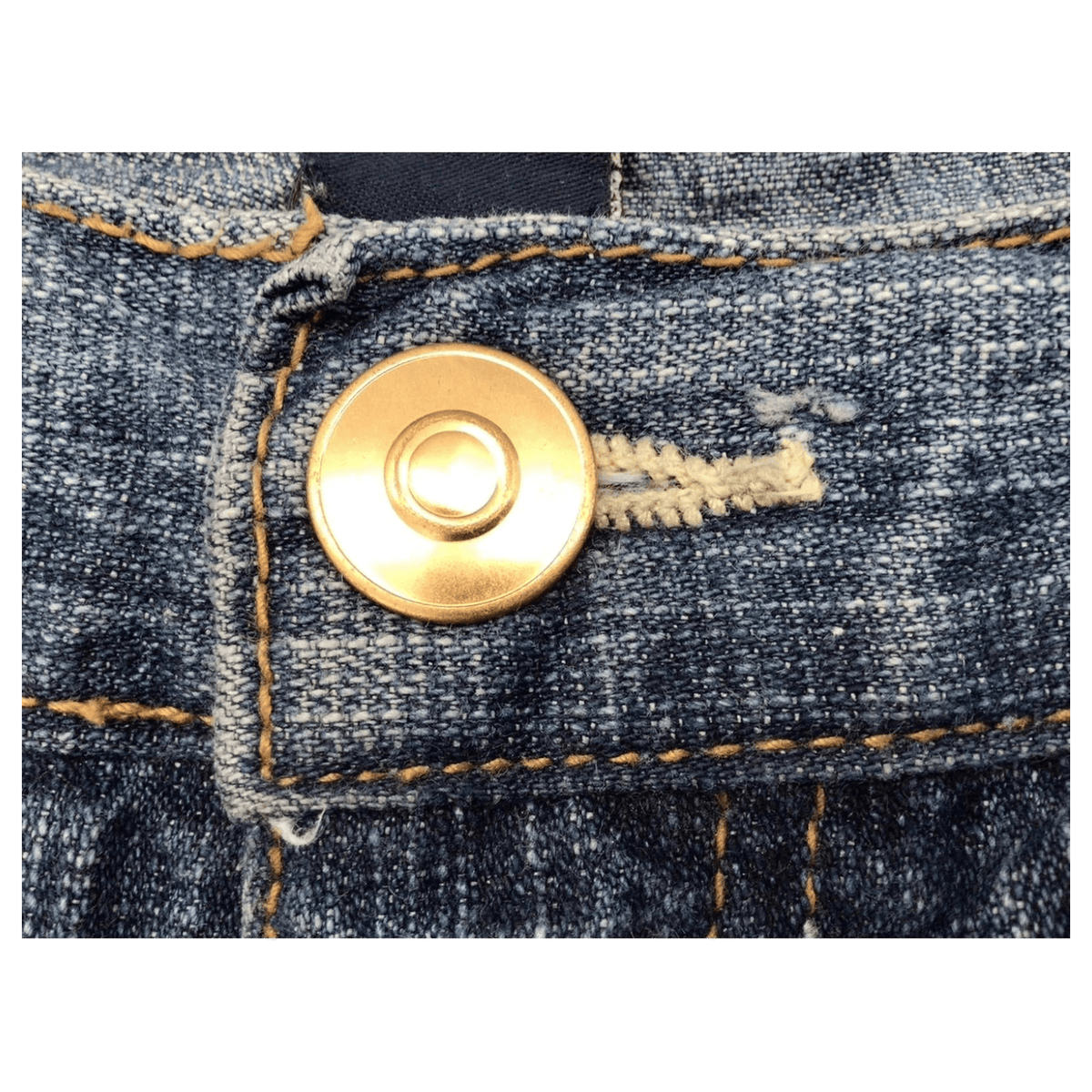Marq 75 Men's Hip Hop Baggy Denim Jeans Y2K W44 L31
