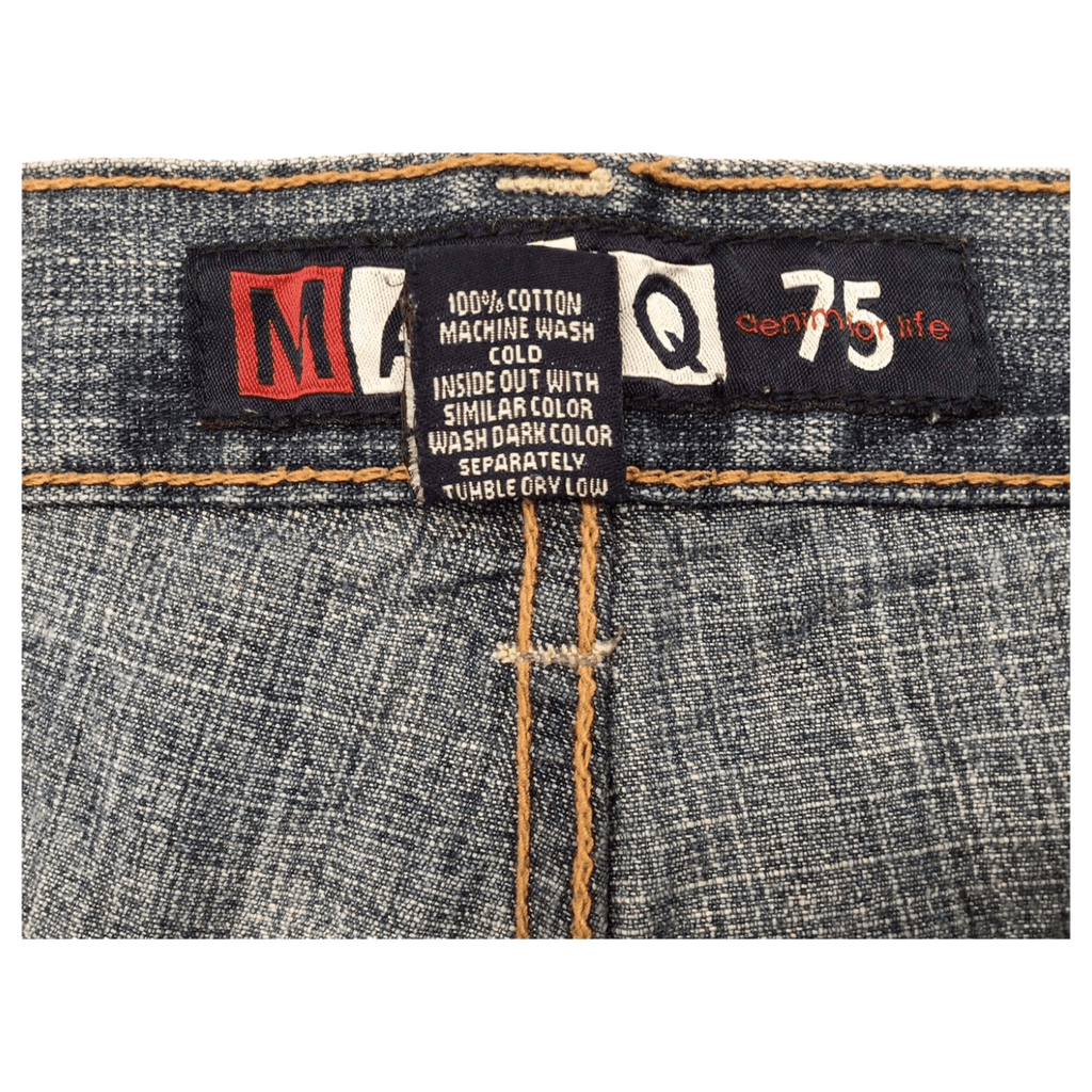 Marq 75 Men's Hip Hop Baggy Denim Jeans Y2K W44 L31