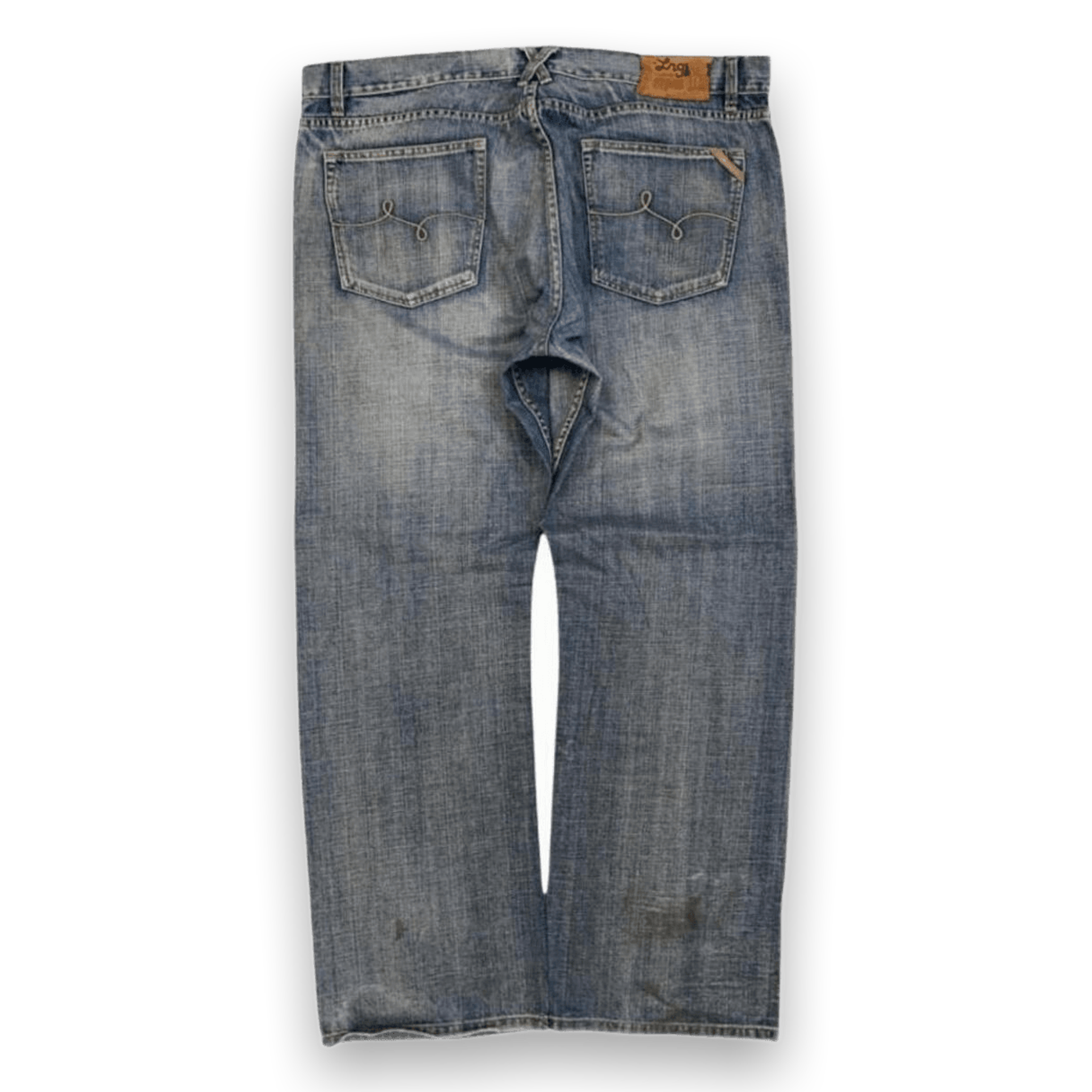LRG Hip Hop Baggy Denim Jeans Y2K W34 L25
