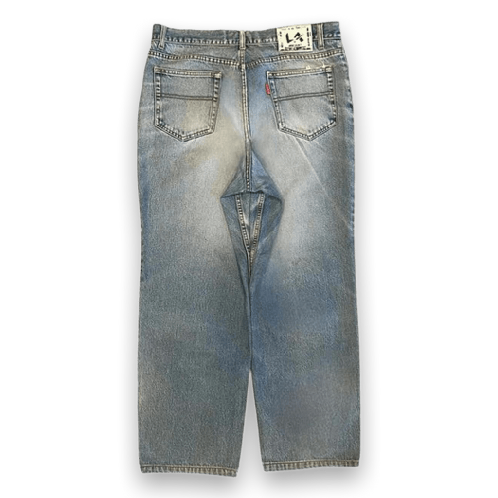 LA Gear Y2K 90s Vintage Men's Straight Leg Denim Jeans W34 L28