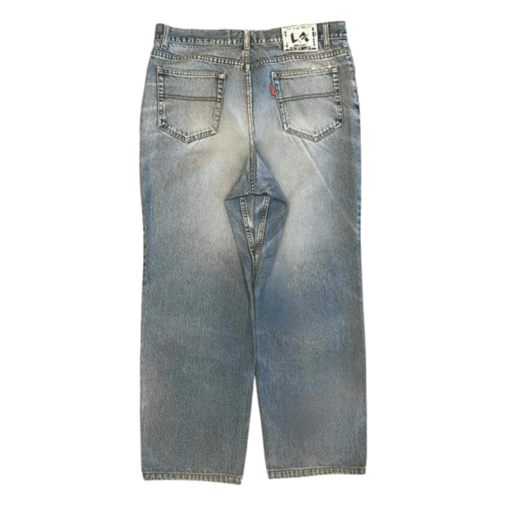 LA Gear Y2K 90s Vintage Men's Straight Leg Denim Jeans W34 L28