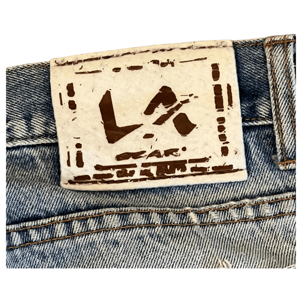 LA Gear Y2K 90s Vintage Men's Straight Leg Denim Jeans W34 L28