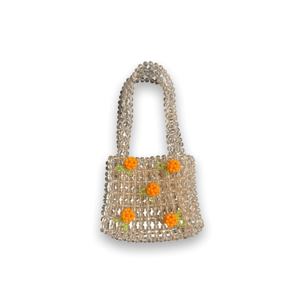 Japan Vintage Handmade Beaded Handbag