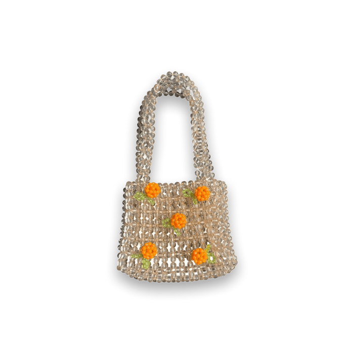 Japan Vintage Handmade Beaded Handbag