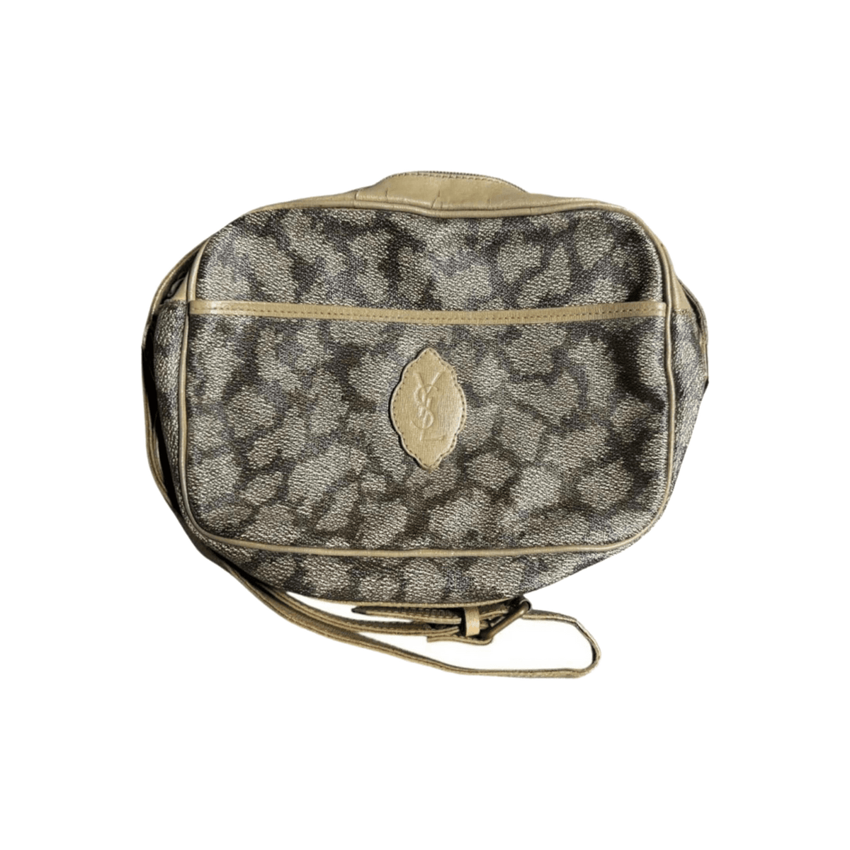 Yves Saint Laurent Vintage 1980s Giraffe Print Shoulder Bag