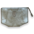 YVES SAINT LAURENT 1980's Vintage Clutch Bag Khaki