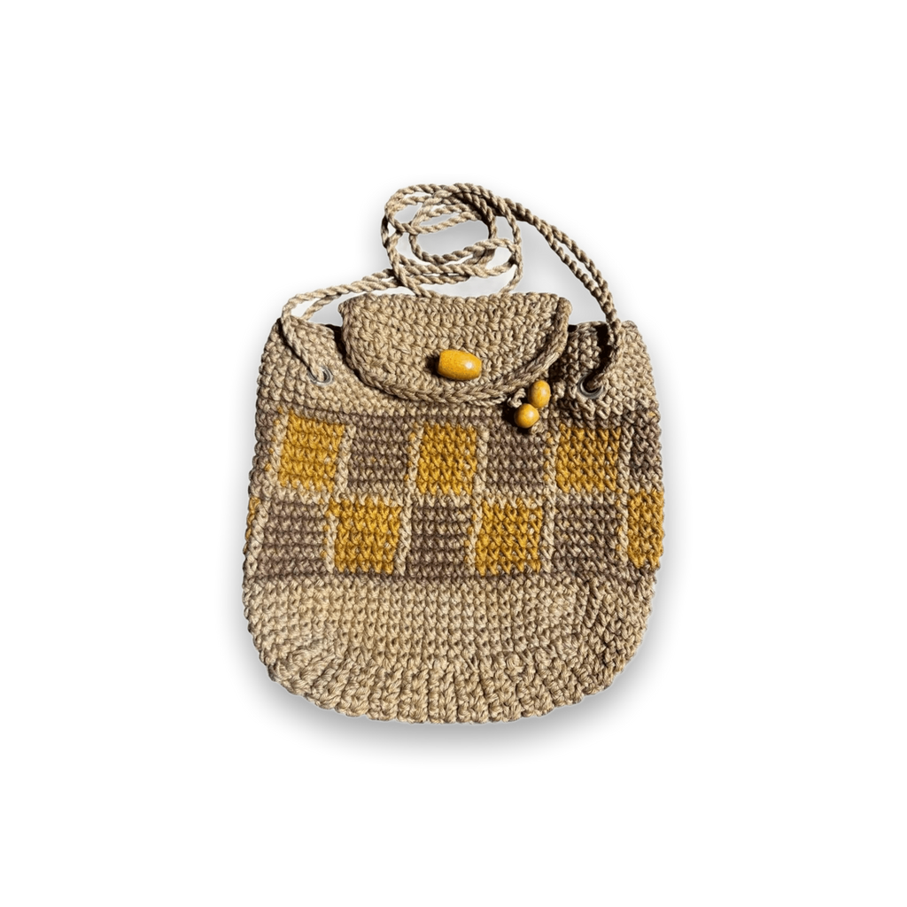 Japan Vintage Handmade Woven Bag