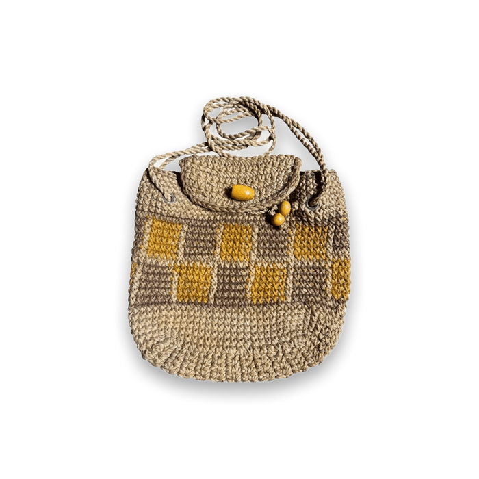 Japan Vintage Handmade Woven Bag