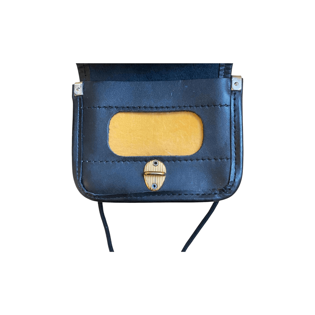 Japanese Vintage Micro Mini Leather Shoulder Bag White