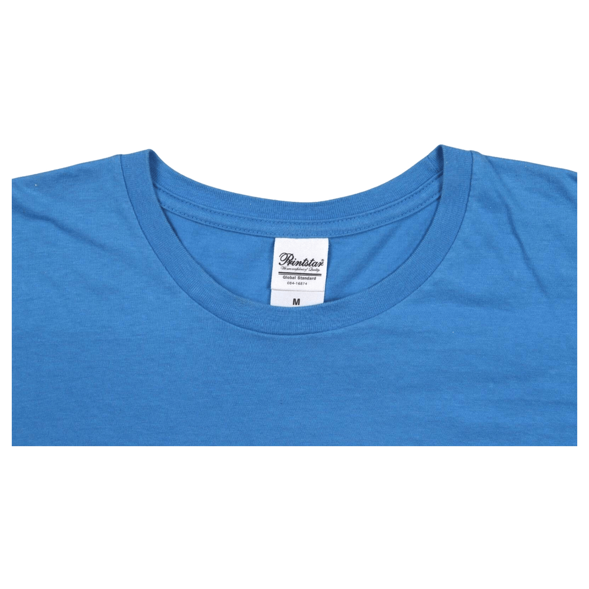 Print Star Japan I Love Sakai Short Sleeve Casual Cotton T Shirt Blue M