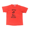 2089 Beal's Bullies 1990 Single Stitch Vintage T Shirt Red M