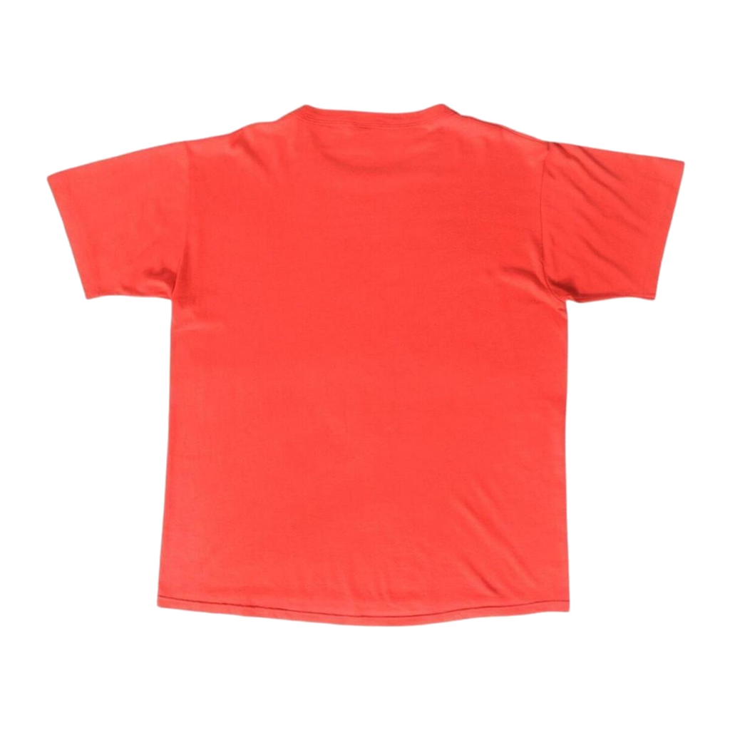 2089 Beal's Bullies 1990 Single Stitch Vintage T Shirt Red M