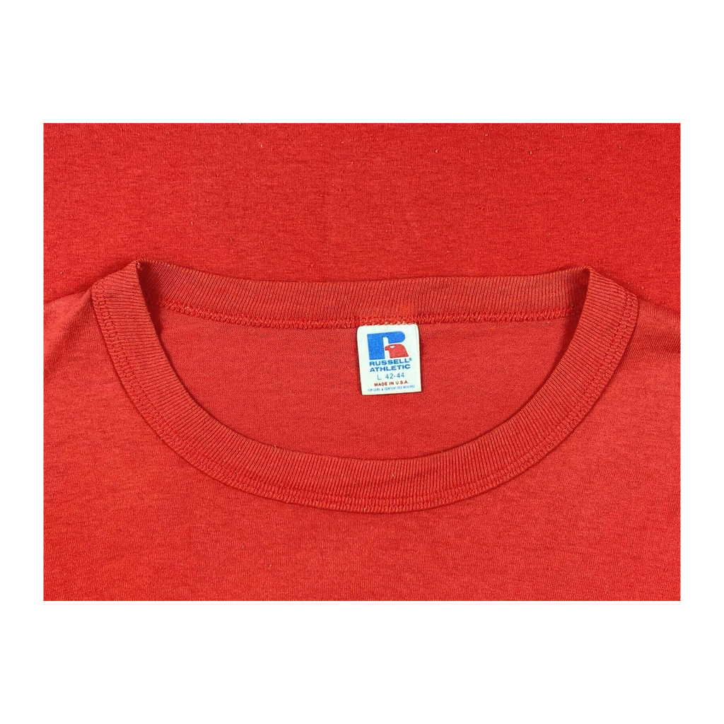 2089 Beal's Bullies 1990 Single Stitch Vintage T Shirt Red M