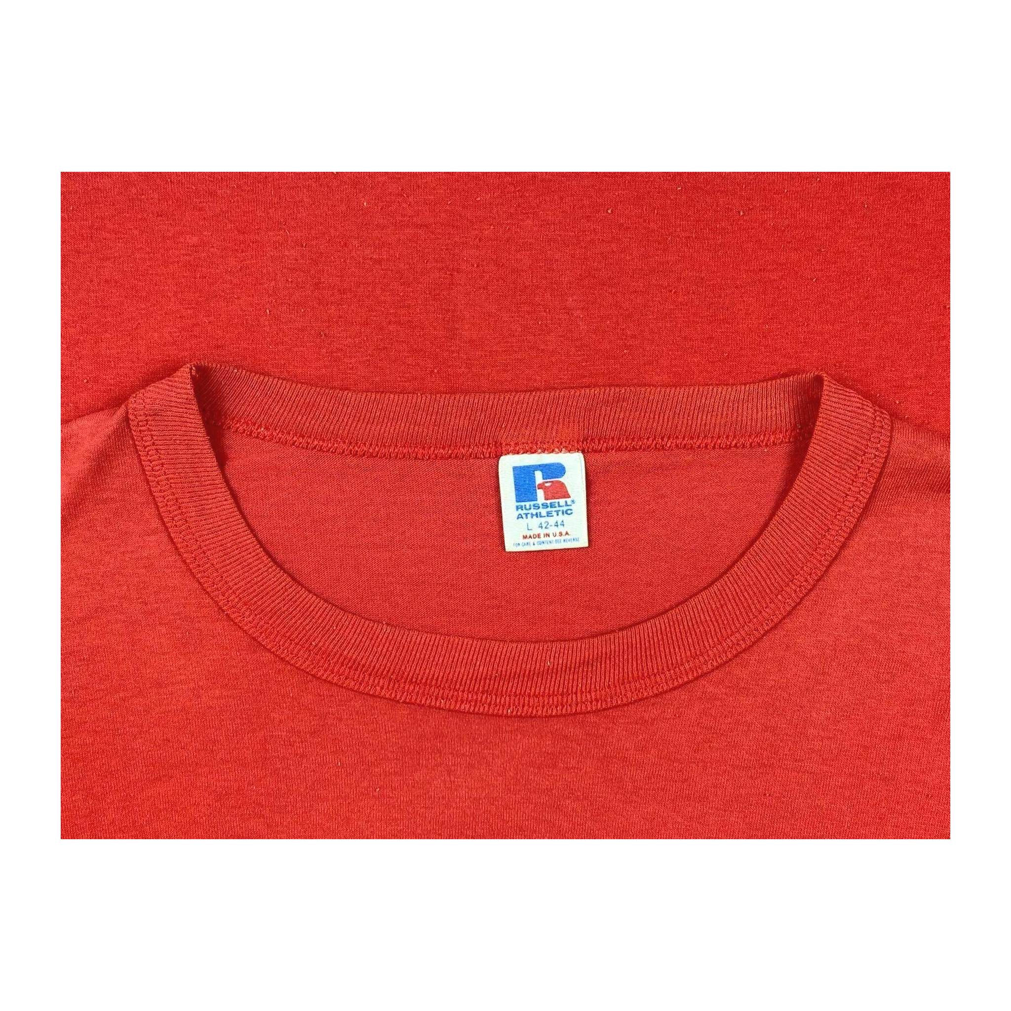 2089 Beal's Bullies 1990 Single Stitch Vintage T Shirt Red M