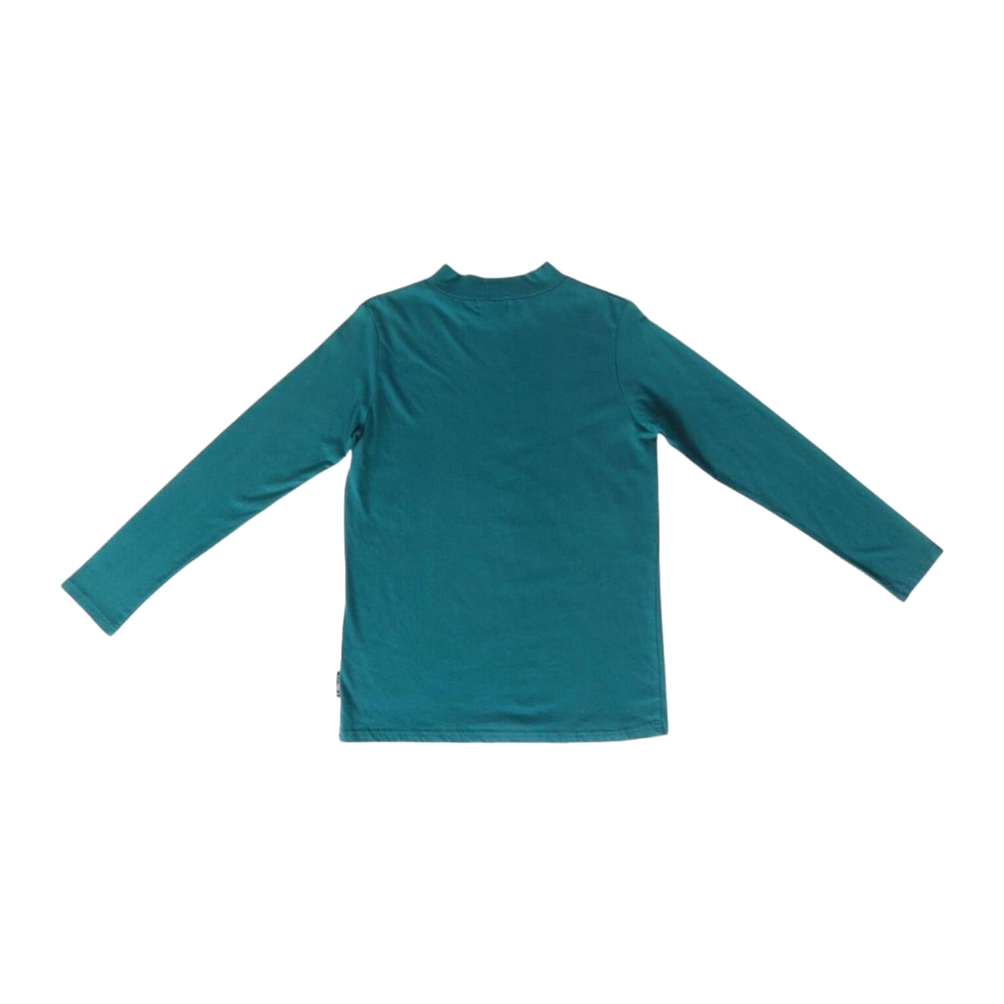 2106 Drug Stores Japan Vintage Y2K Mock Neck Long Sleeve T Shirt Green S