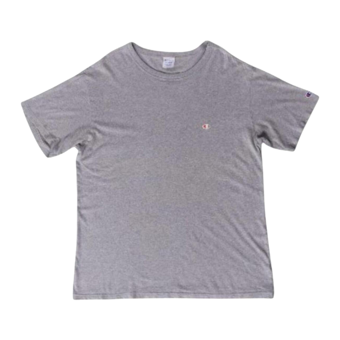 Champion Crew Neck Short Sleeve T Shirt Grey XL