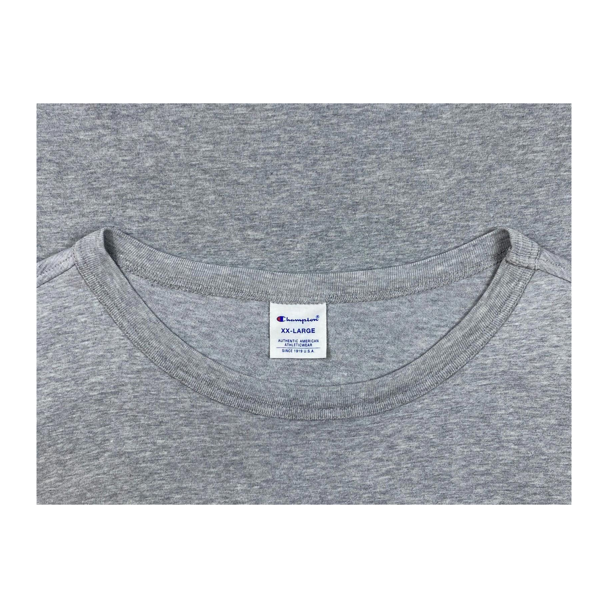 1731 Champion Crew Neck Short Sleeve T Shirt Grey XL