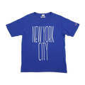 233 Champion Women's New York City Short Sleeve T Shirt Blue L