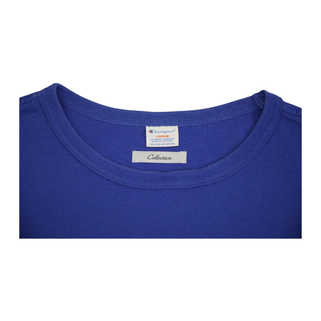 233 Champion Women's New York City Short Sleeve T Shirt Blue L