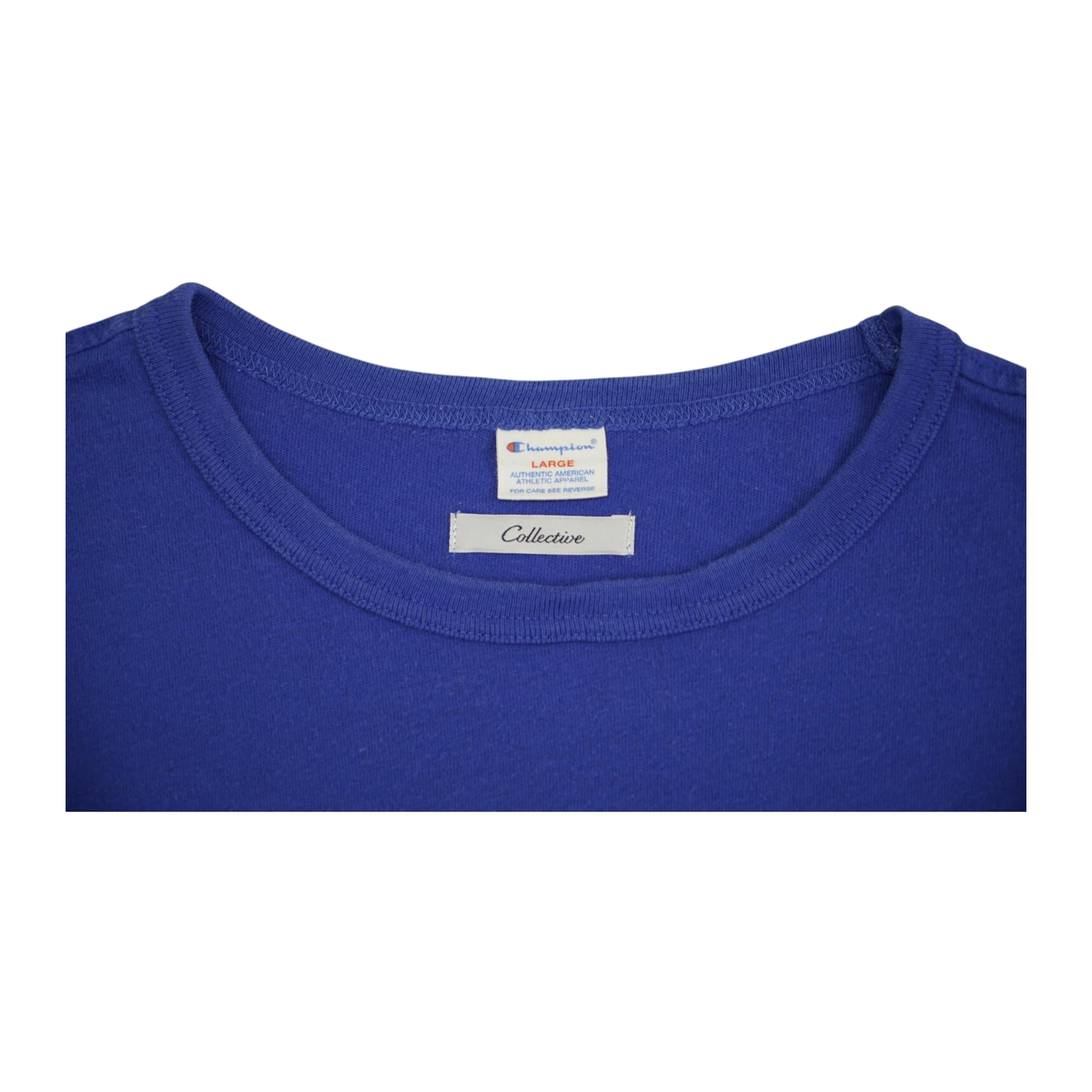 233 Champion Women's New York City Short Sleeve T Shirt Blue L