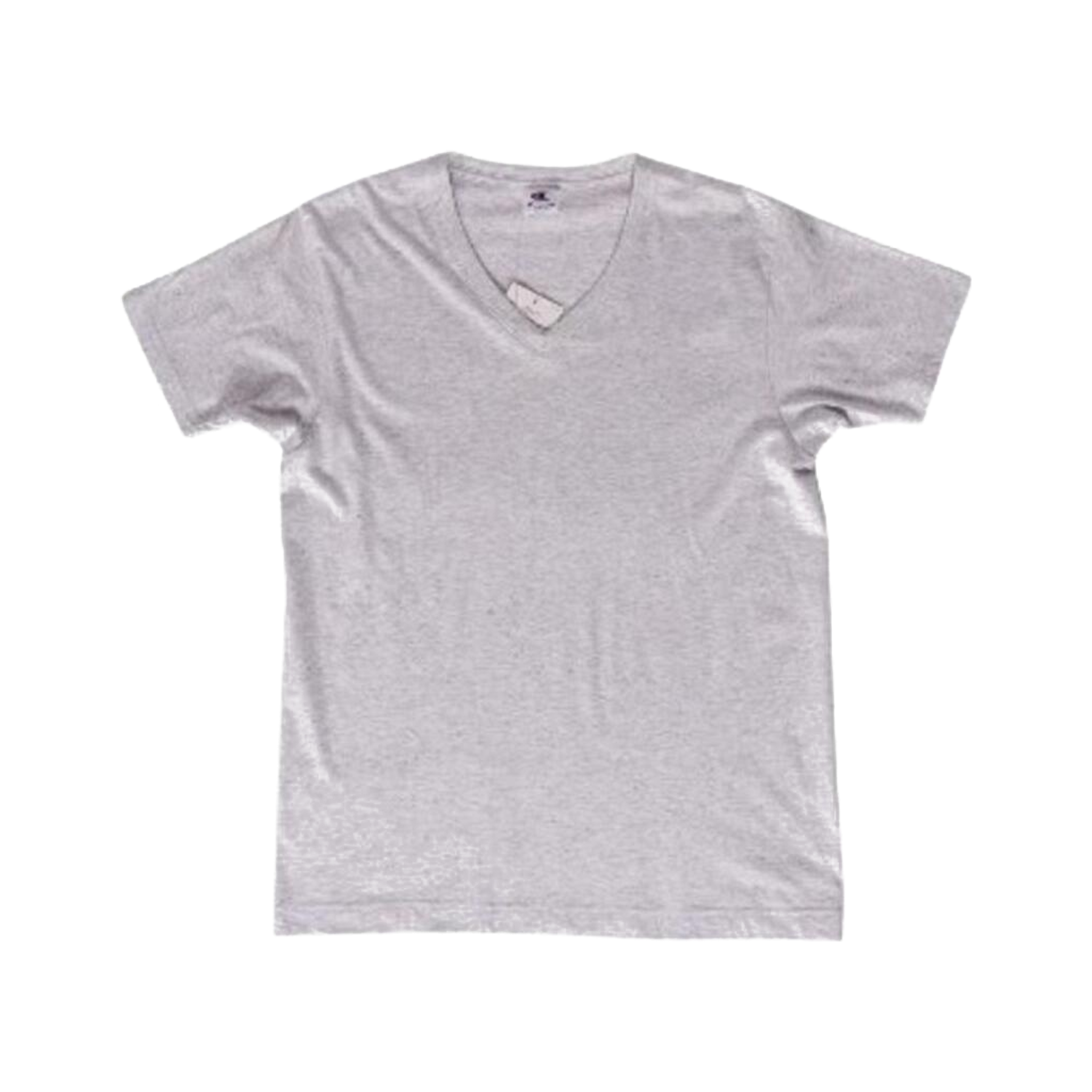 1926 Champion New with Tag V Neck Short Sleeve T Shirt M Grey