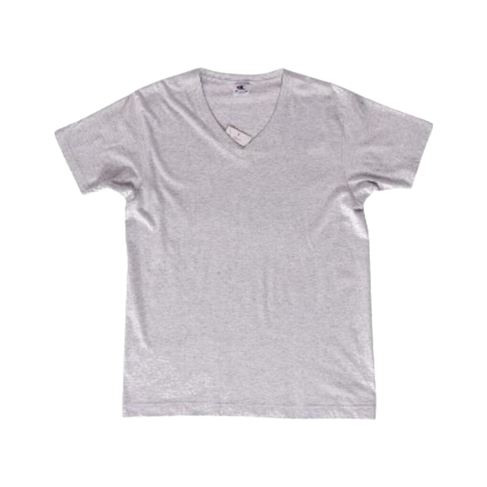 Champion New with Tag V Neck Short Sleeve T Shirt M Grey