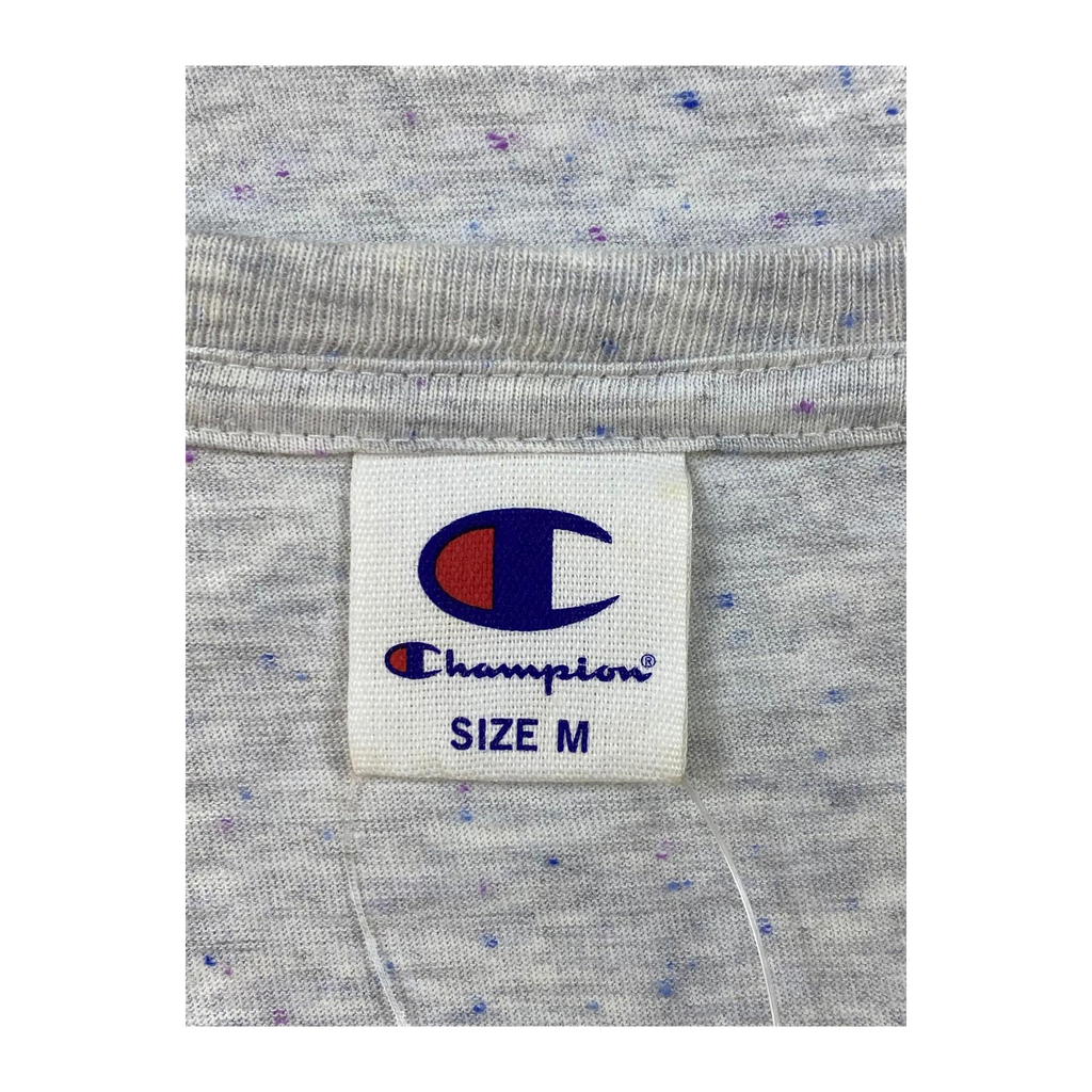 1926 Champion New with Tag V Neck Short Sleeve T Shirt M Grey