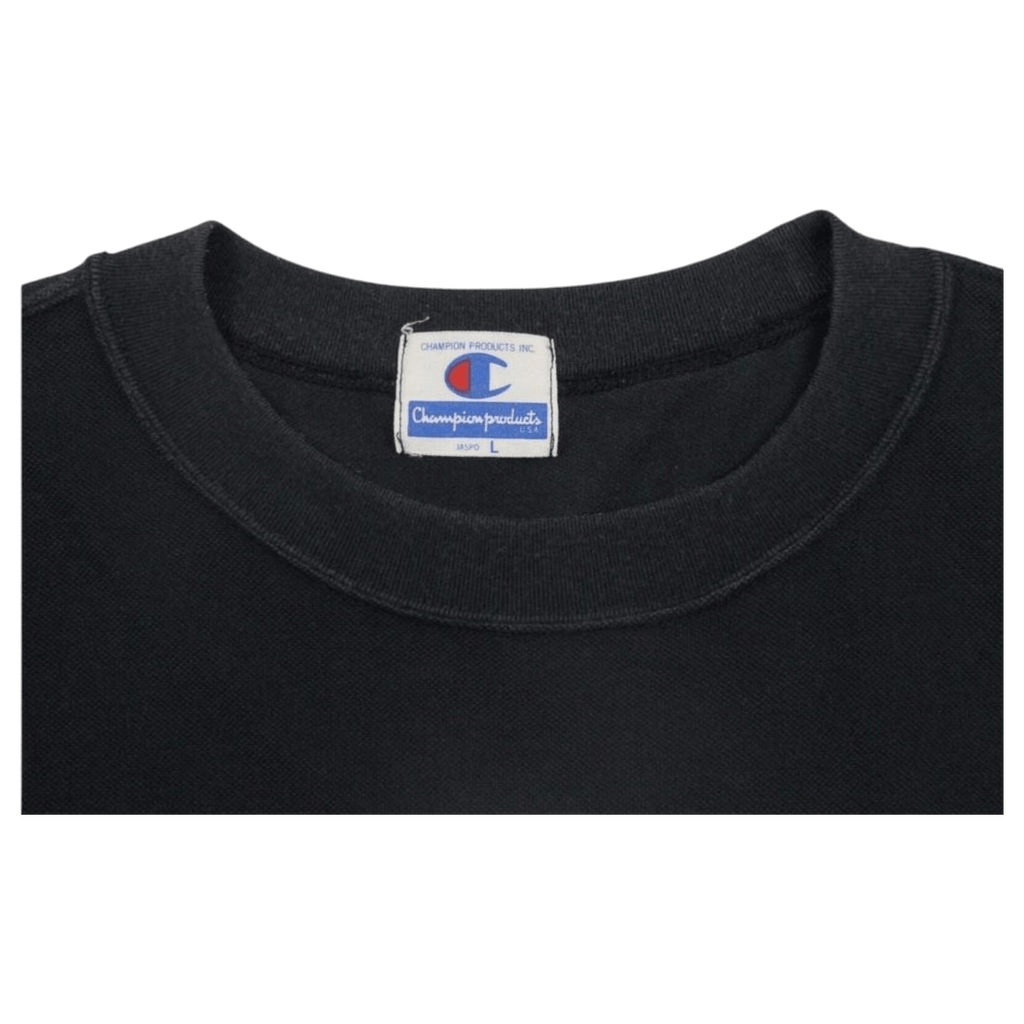 Vintage Champion Products No12 Short Sleeve T Shirt Black L