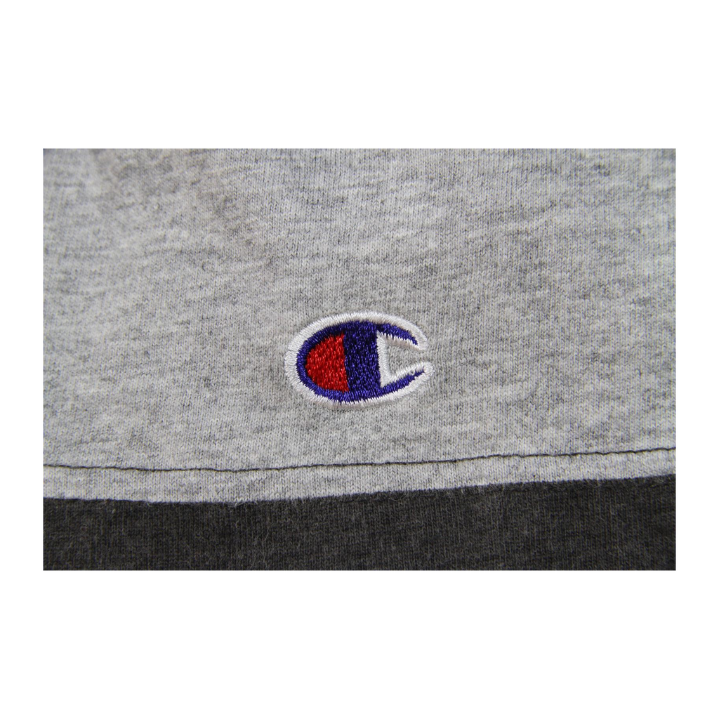 1913 Champion Striped Rugby Short Sleeve Shirt Grey Youth S