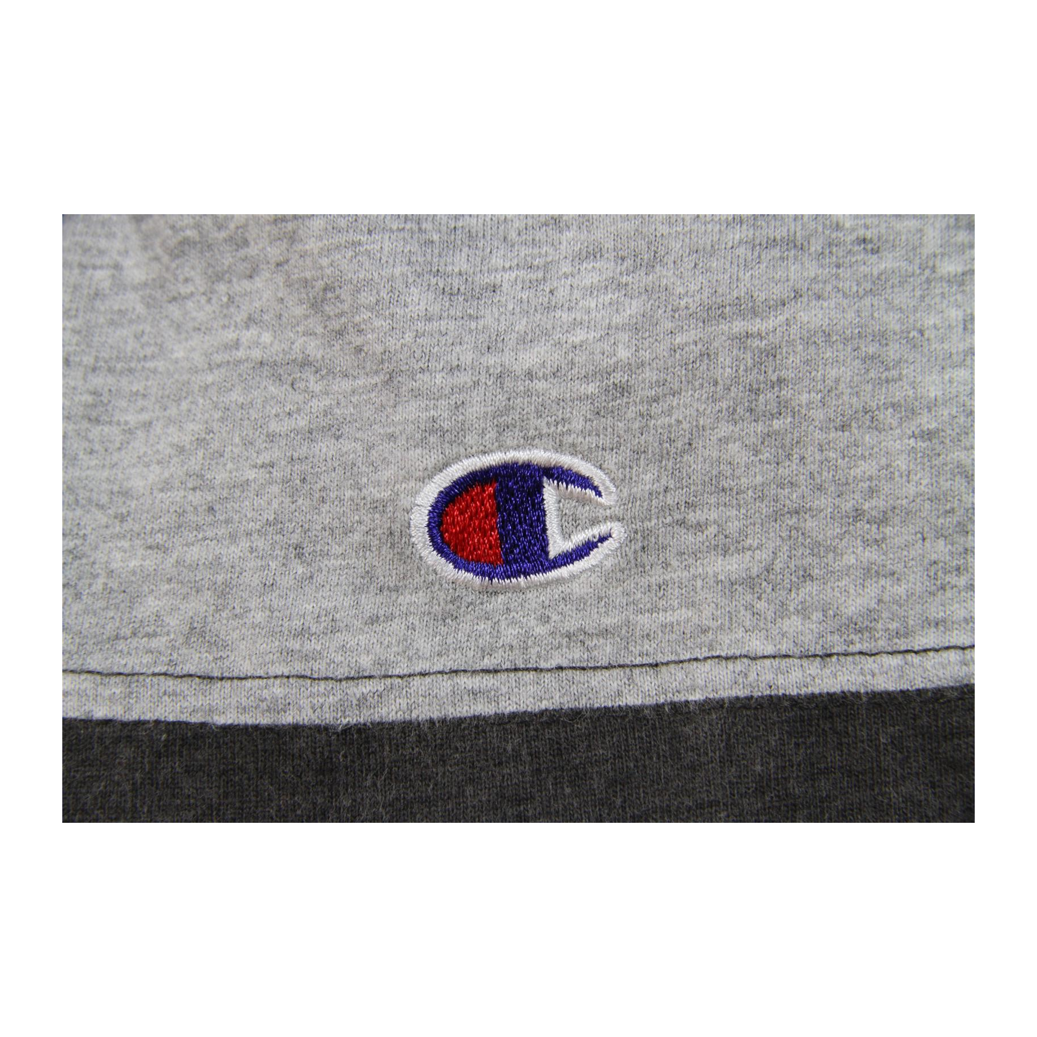 1913 Champion Striped Rugby Short Sleeve Shirt Grey Youth S
